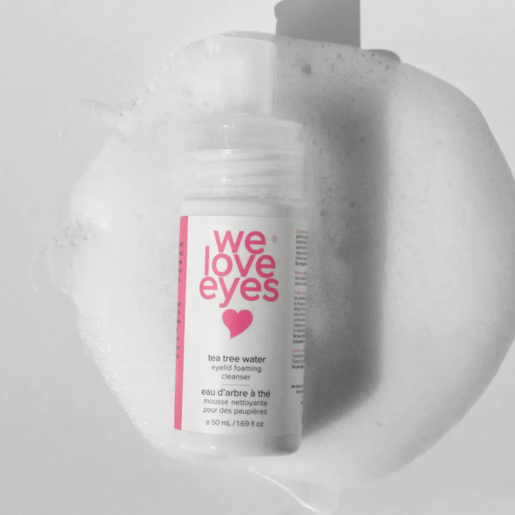 ** Wholesale WE LOVE EYES Tea Tree Water Eyelid Foaming Cleanser**