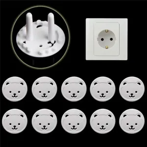 10Pcs Baby Safety Child Electric Socket Outlet Plug Protection