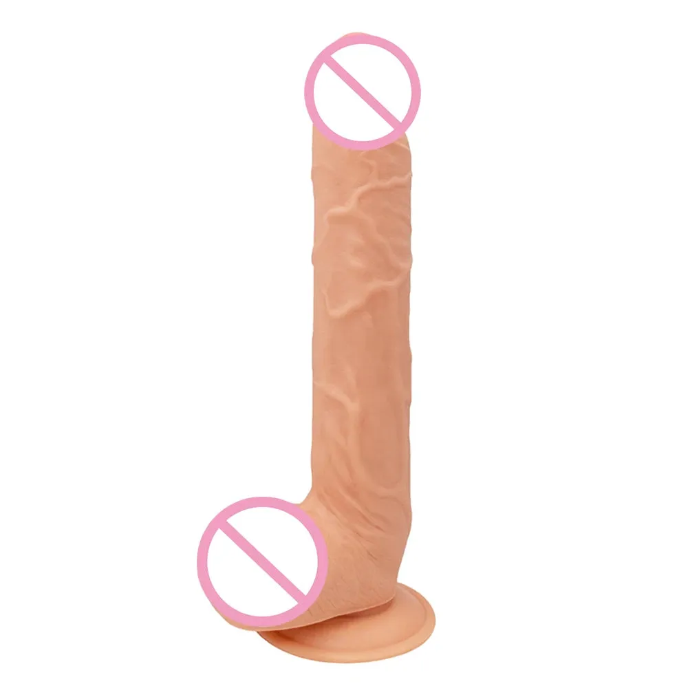 12 inch Long Dildo Butt Plug - Realistic Dildos Vagina Prostate Massager