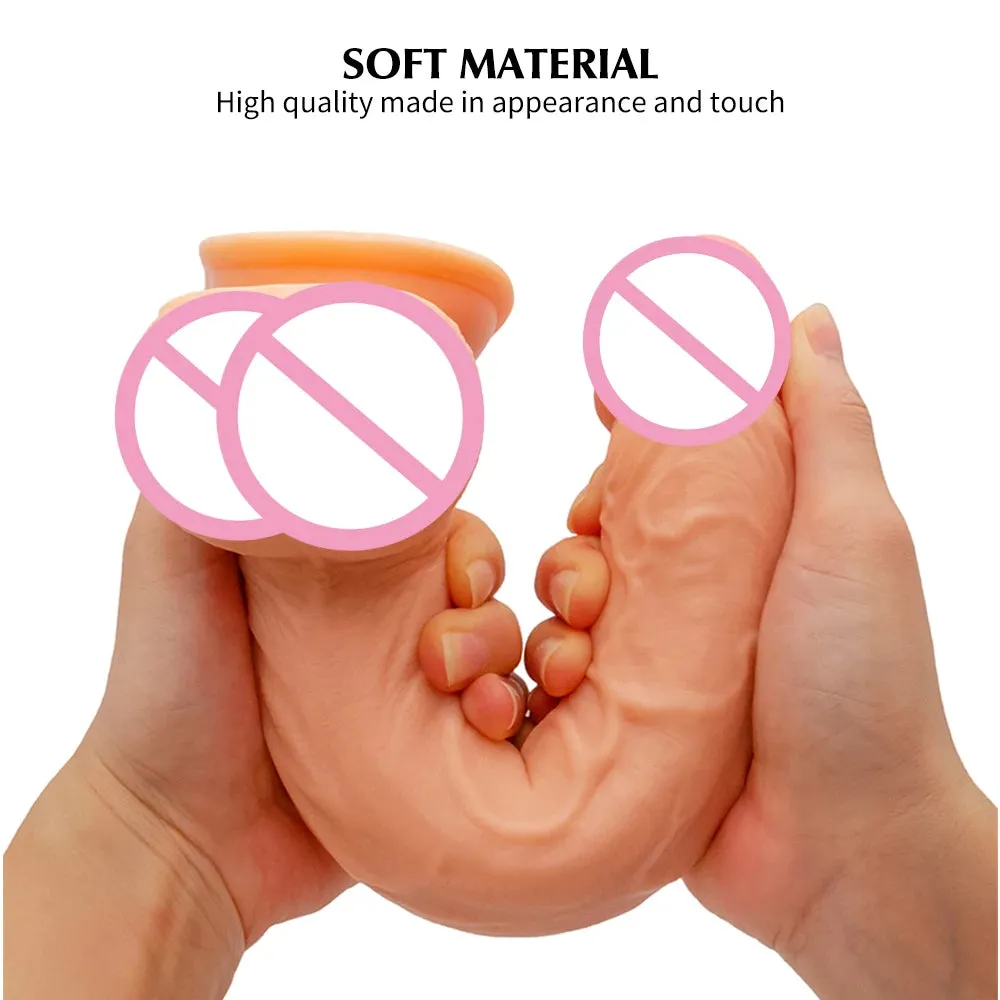 12 inch Long Dildo Butt Plug - Realistic Dildos Vagina Prostate Massager