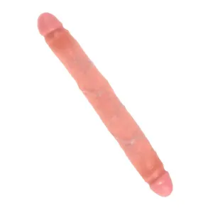12-inch Realistic Feel Flesh Double-ended Penis Dildo for Couples
