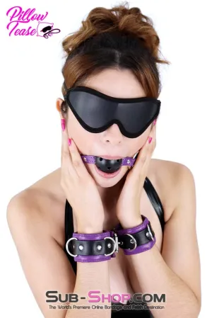 4777DL      Purple Royale Bondage Cuffs