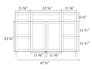 48" Evolution III Classic Brand Vanity