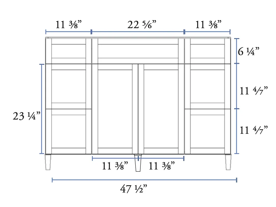 48" Evolution III Classic Brand Vanity