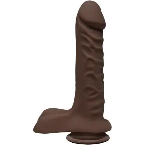 8 Inch The Super D - Dual Density Ultraskin Realistic Dong