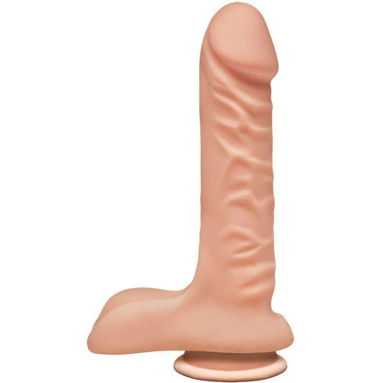 8 Inch The Super D - Dual Density Ultraskin Realistic Dong