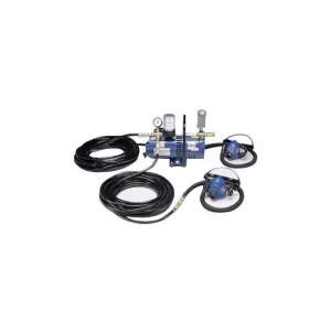 ALLEGRO INDUSTRIES 9205-02 Two‐Worker Half Mask System, 50' Airline Hoses, 1 Each