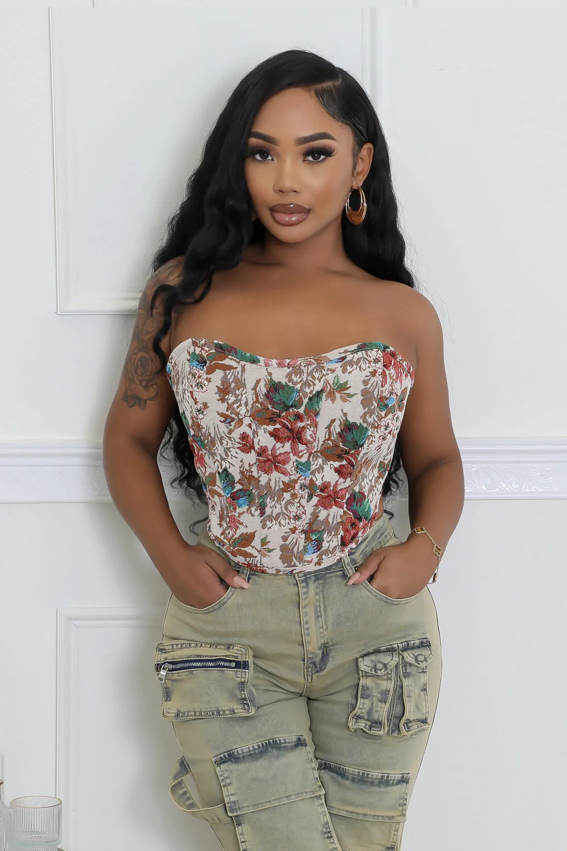 Allure You Corset Top