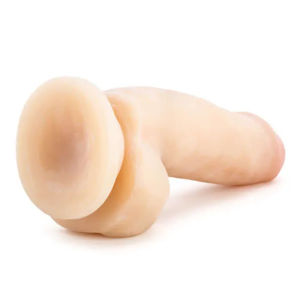 Au Naturel 7 inches Sensa Feel Fat Boy Dildo Beige