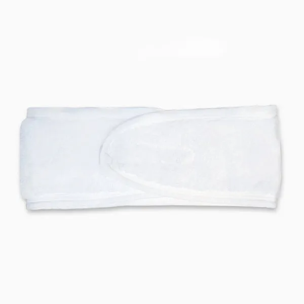 Barneys Washable Head Band - White