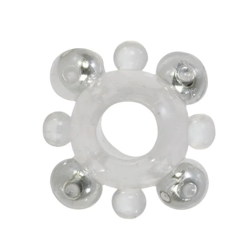 Basic Essentials Enhancer Ring w/Beads - Clear