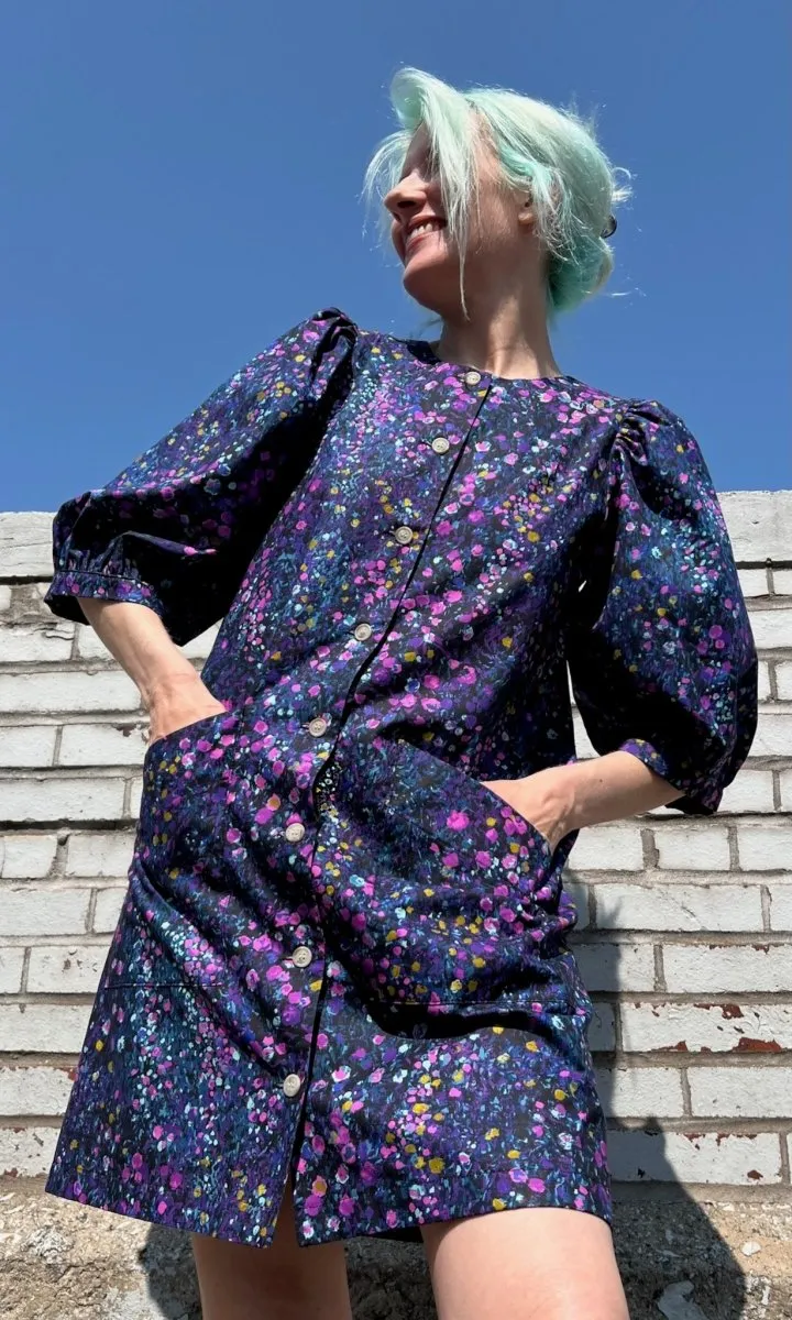 Birds of North America Casiornis Dress (Nightfall)