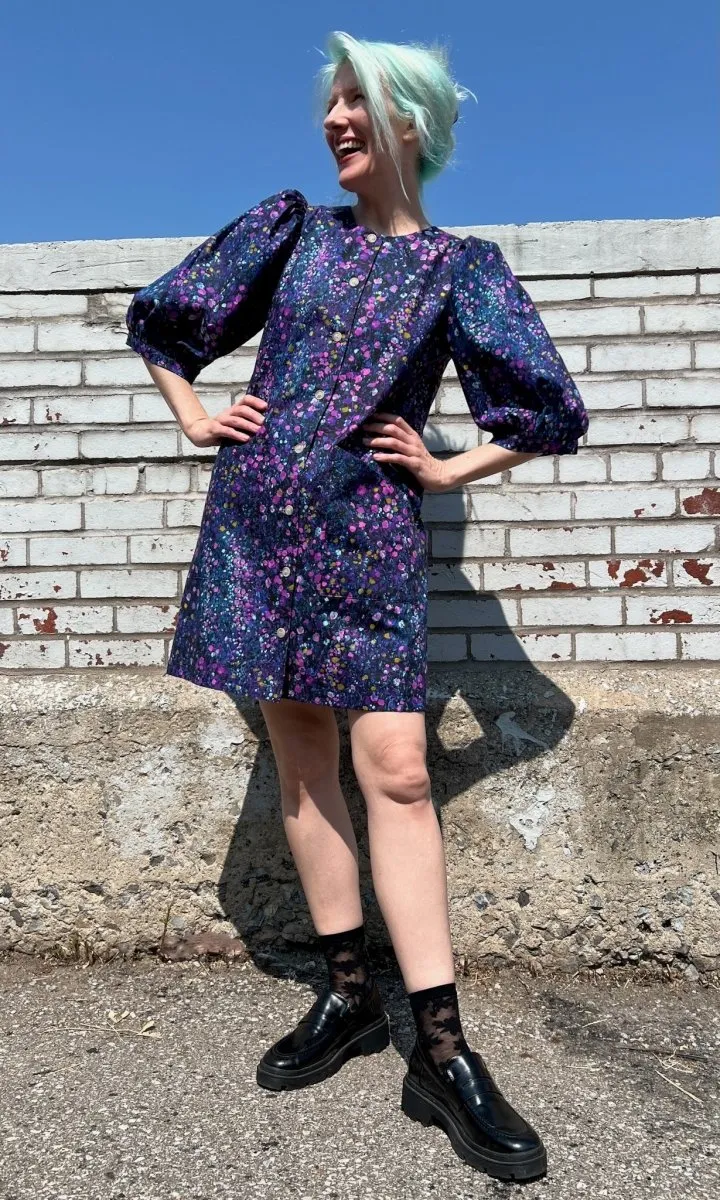 Birds of North America Casiornis Dress (Nightfall)