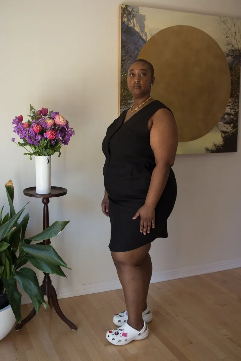 Birds of North America Honeycreeper Dress - Black (Online Exclusive)