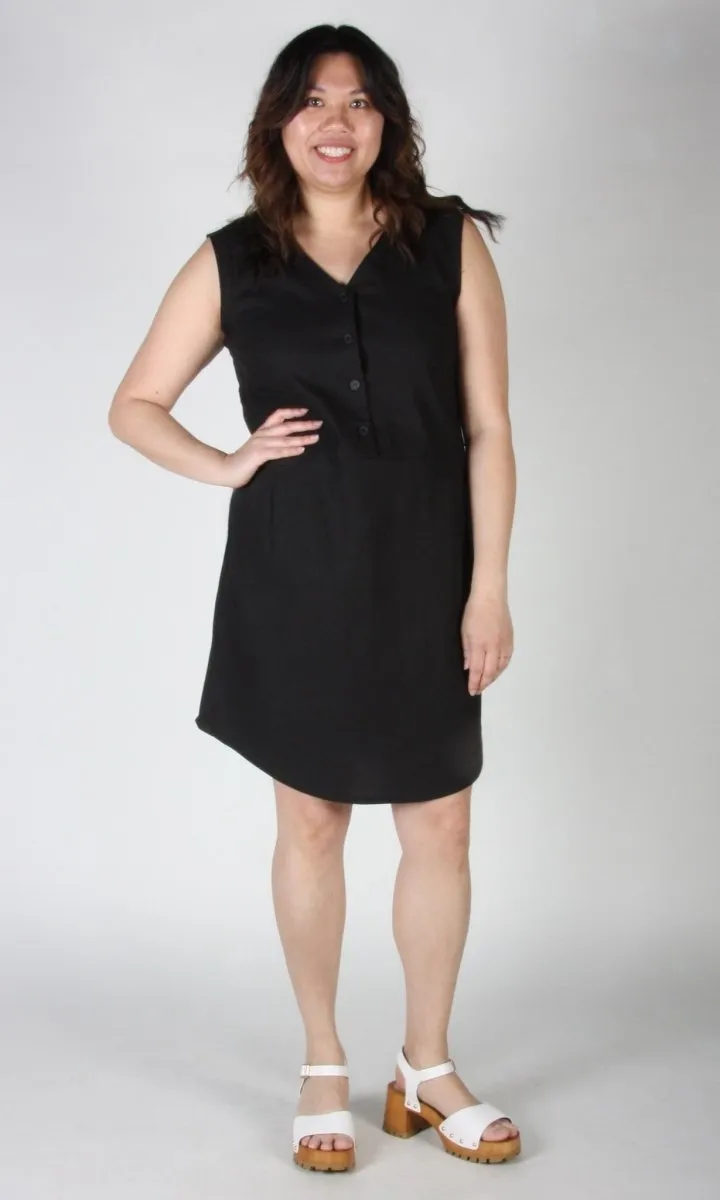 Birds of North America Honeycreeper Dress - Black (Online Exclusive)