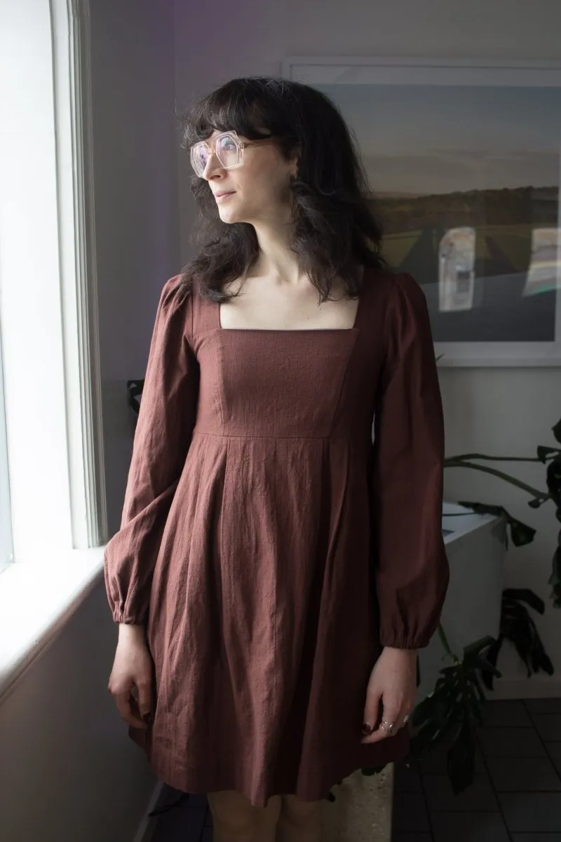 Birds of North America Marlinspike Dress - Cocoa (Online Exclusive)