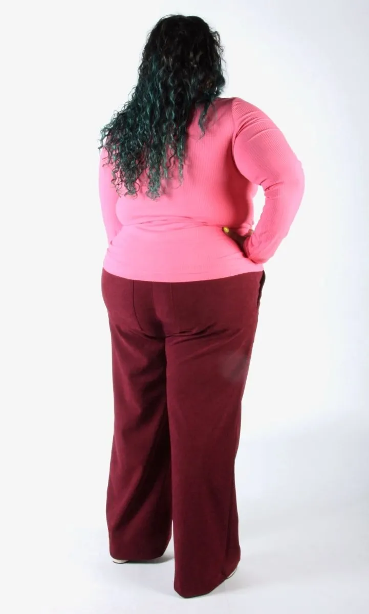 Birds of North America Nunchie Top (Bazooka Pink)