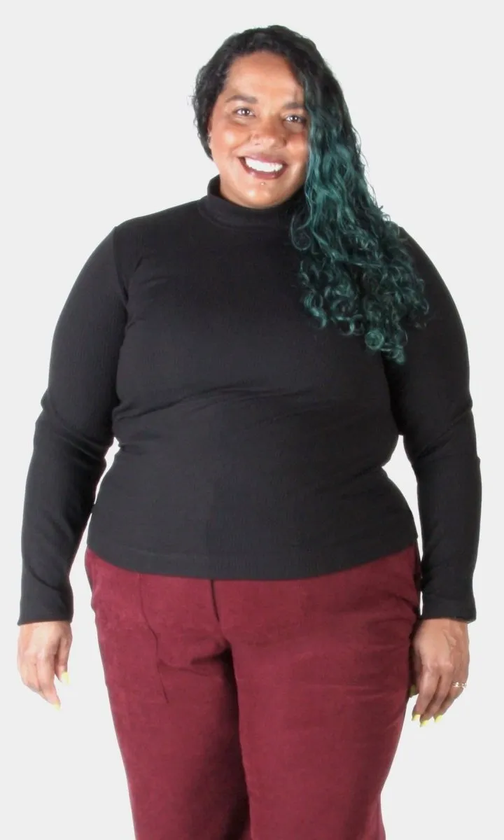 Birds of North America Nunchie Top (Black)