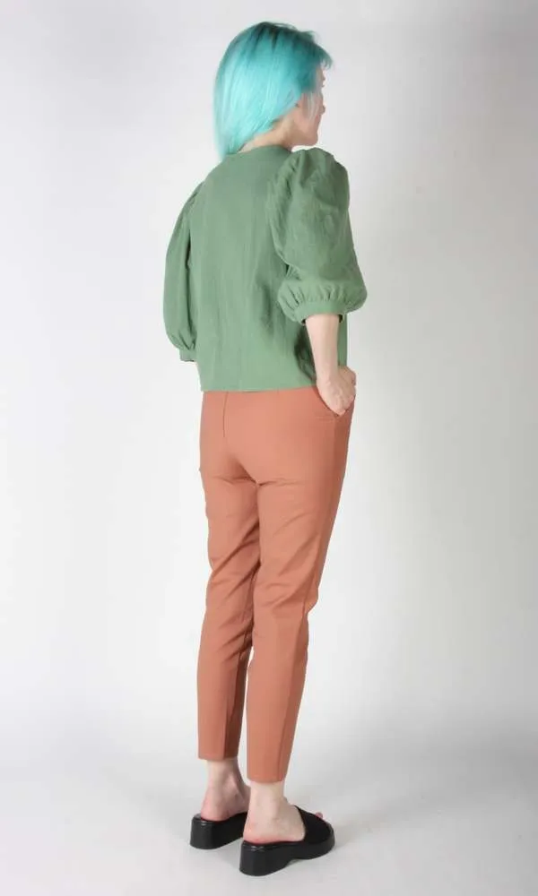 Birds of North America Serin Blouse - Sage (Online Exclusive)