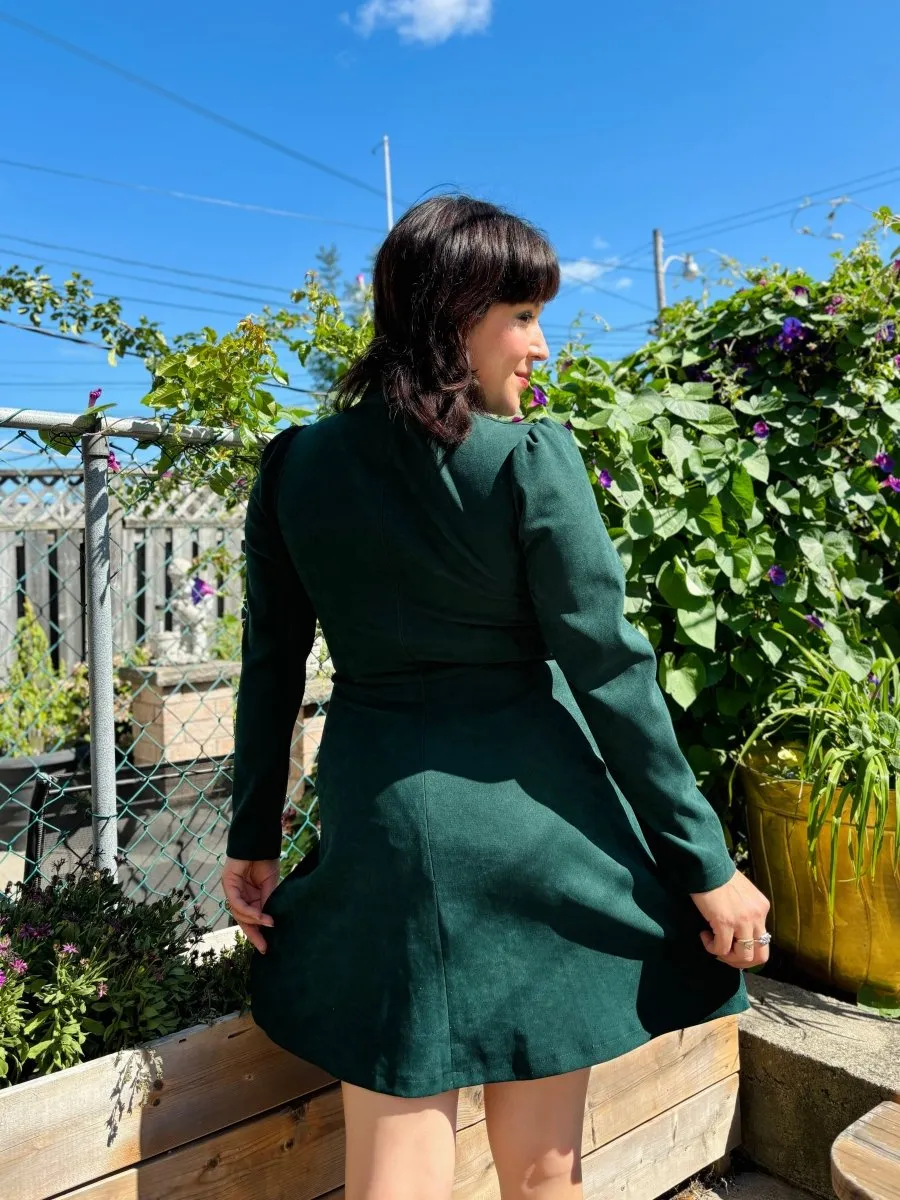 Birds of North America Topaz Dress (Conifer)