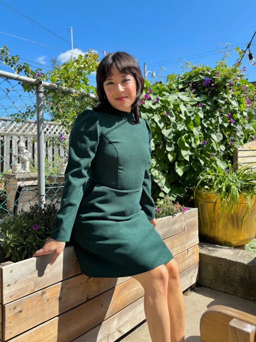 Birds of North America Topaz Dress (Conifer)