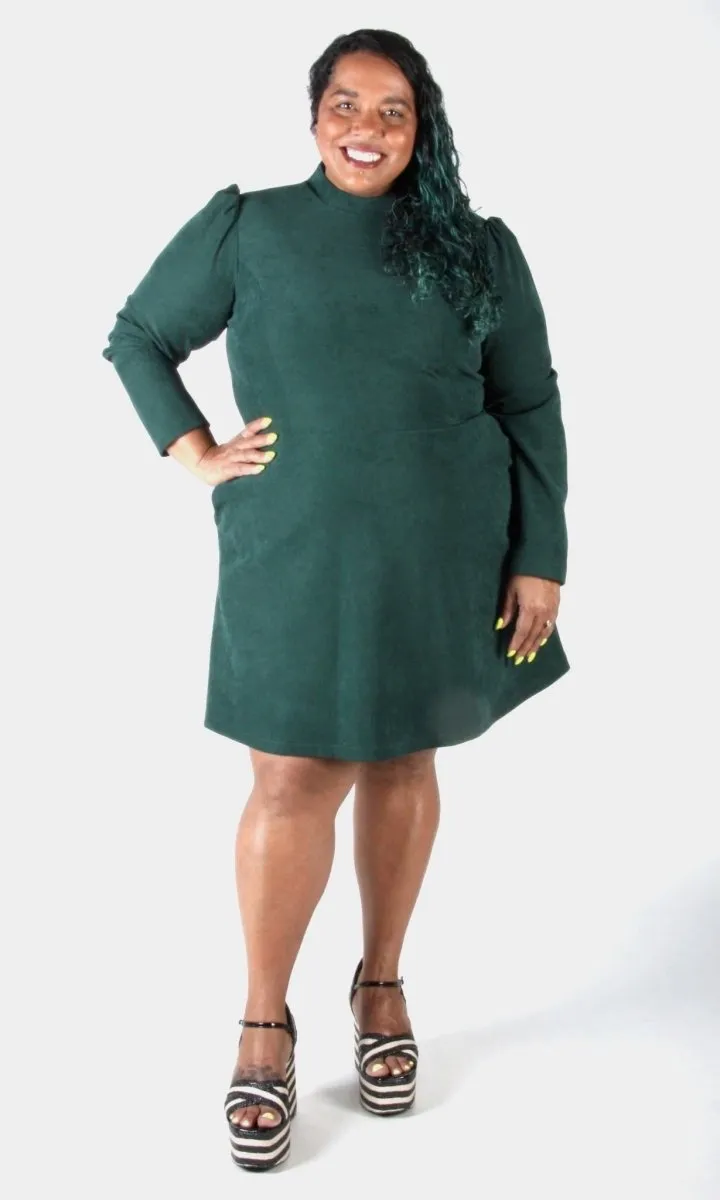 Birds of North America Topaz Dress (Conifer)