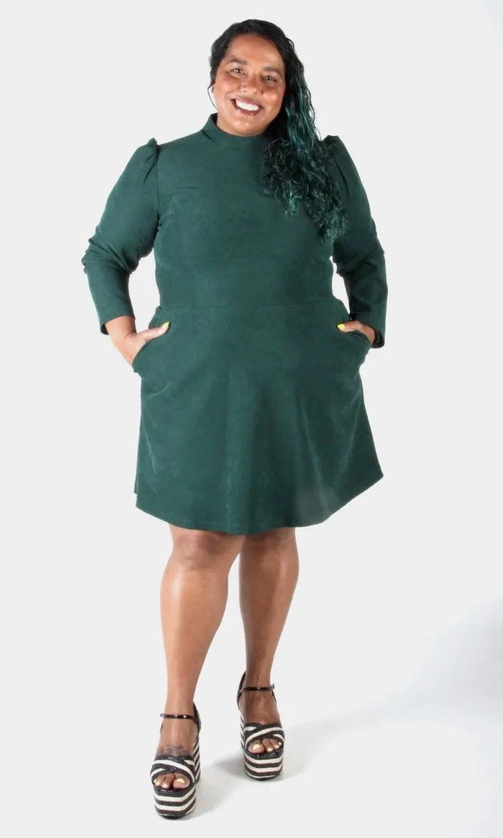 Birds of North America Topaz Dress (Conifer)