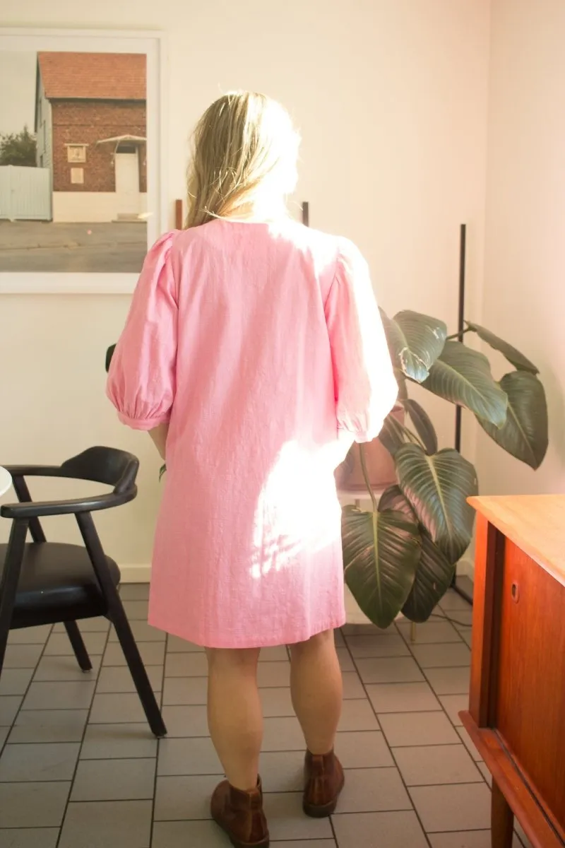 Birds of North America Wideawake Dress - Peony (Online Exclusive)