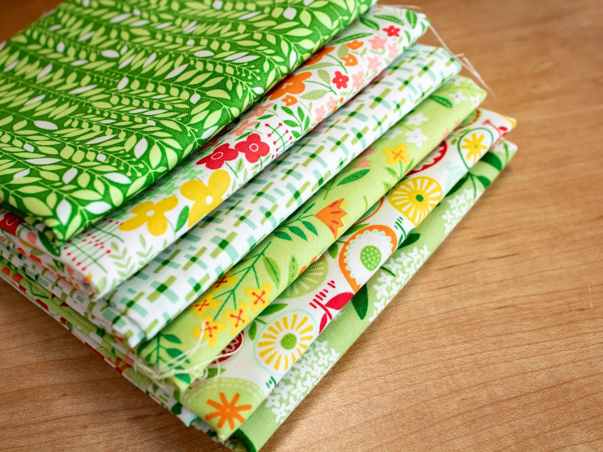 Bloom Colors FQ Bundle- Green (6)