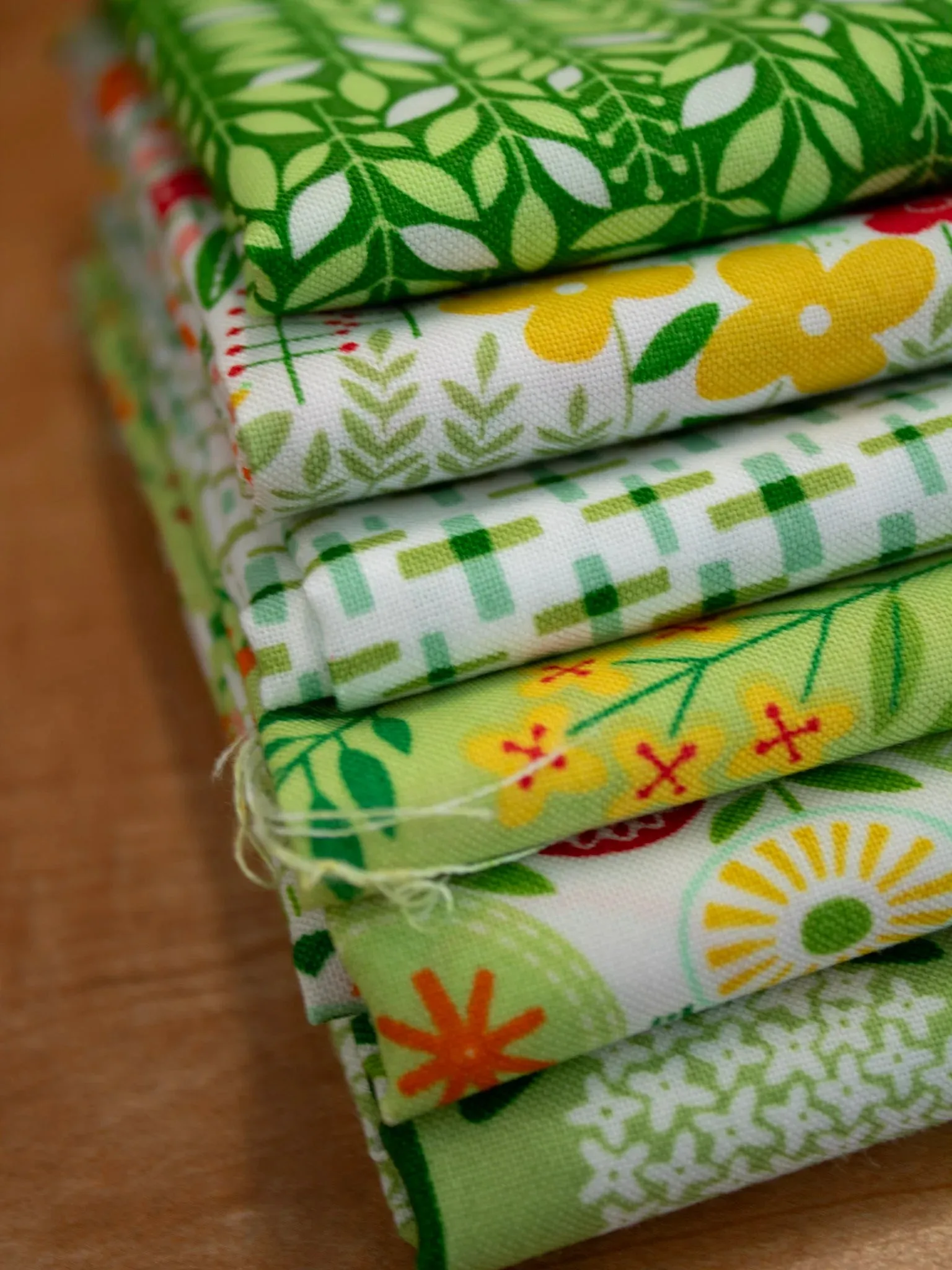 Bloom Colors FQ Bundle- Green (6)