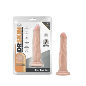 Blush Dr. Skin Dr. Carter 7 Inch Dong with Suction Cup
