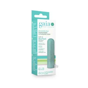 Blush Gaia Eco Rechargeable Bullet - Aqua