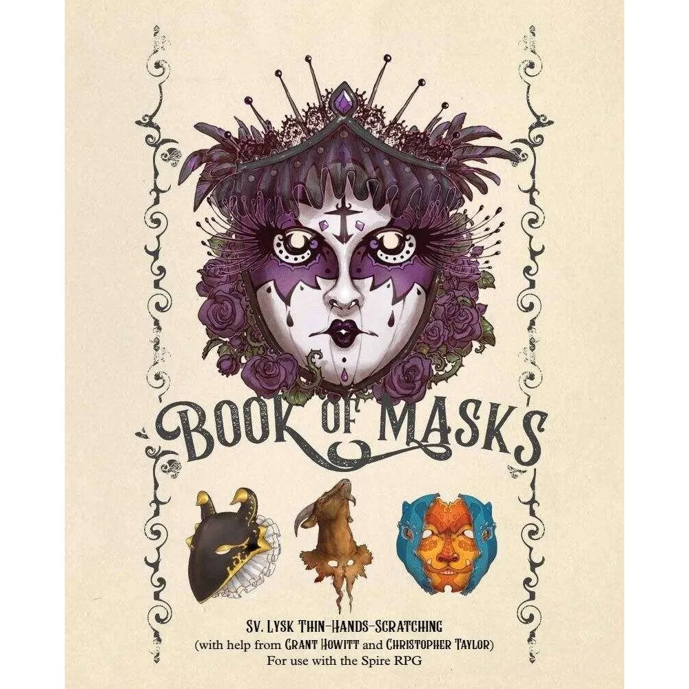 Book of Masks: A Spire Sourcebook