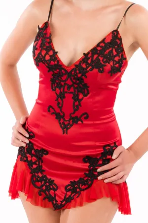 Bordello Chemise with Flounce