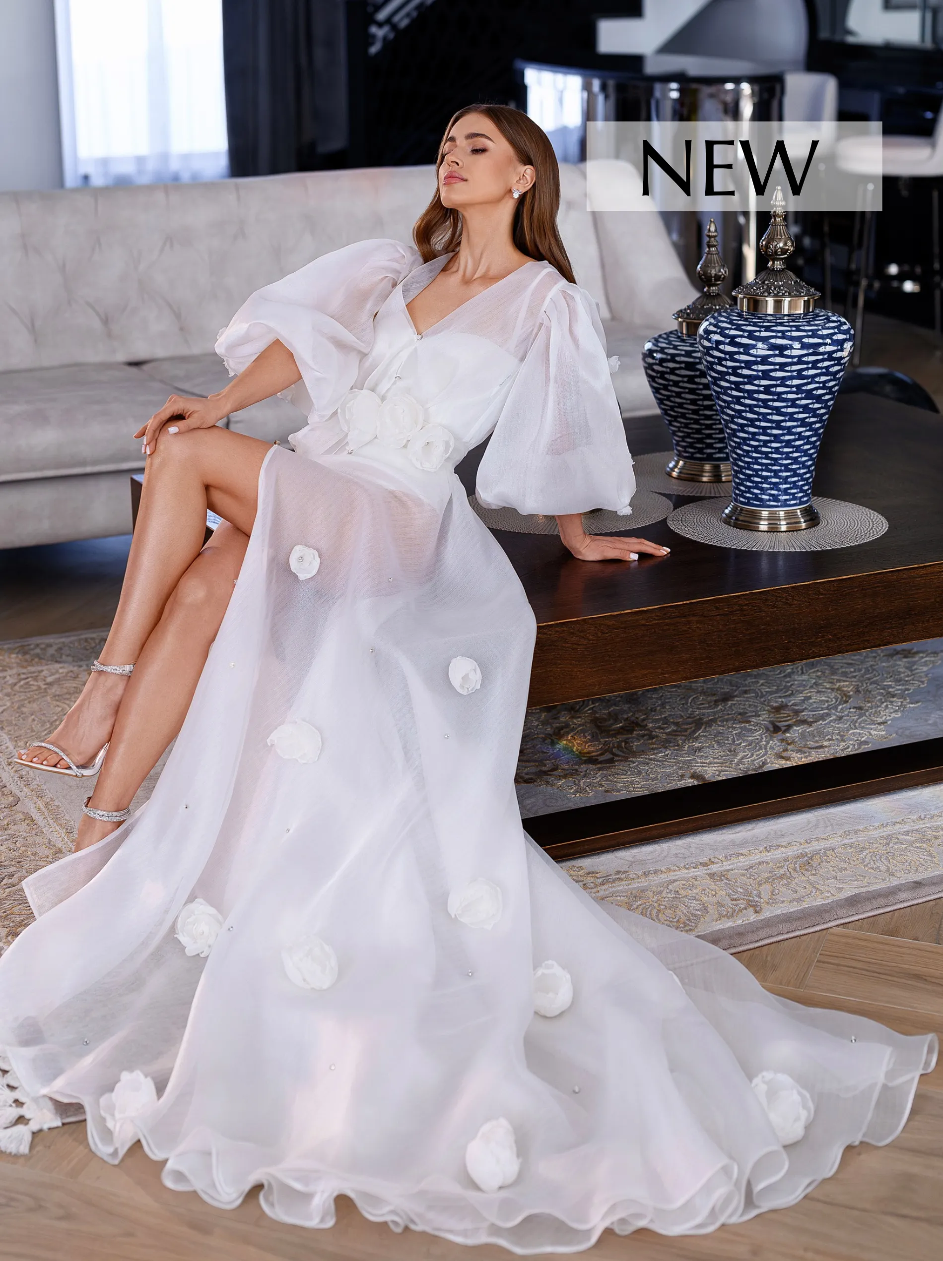 BRIDAL ROBE - ARIEL