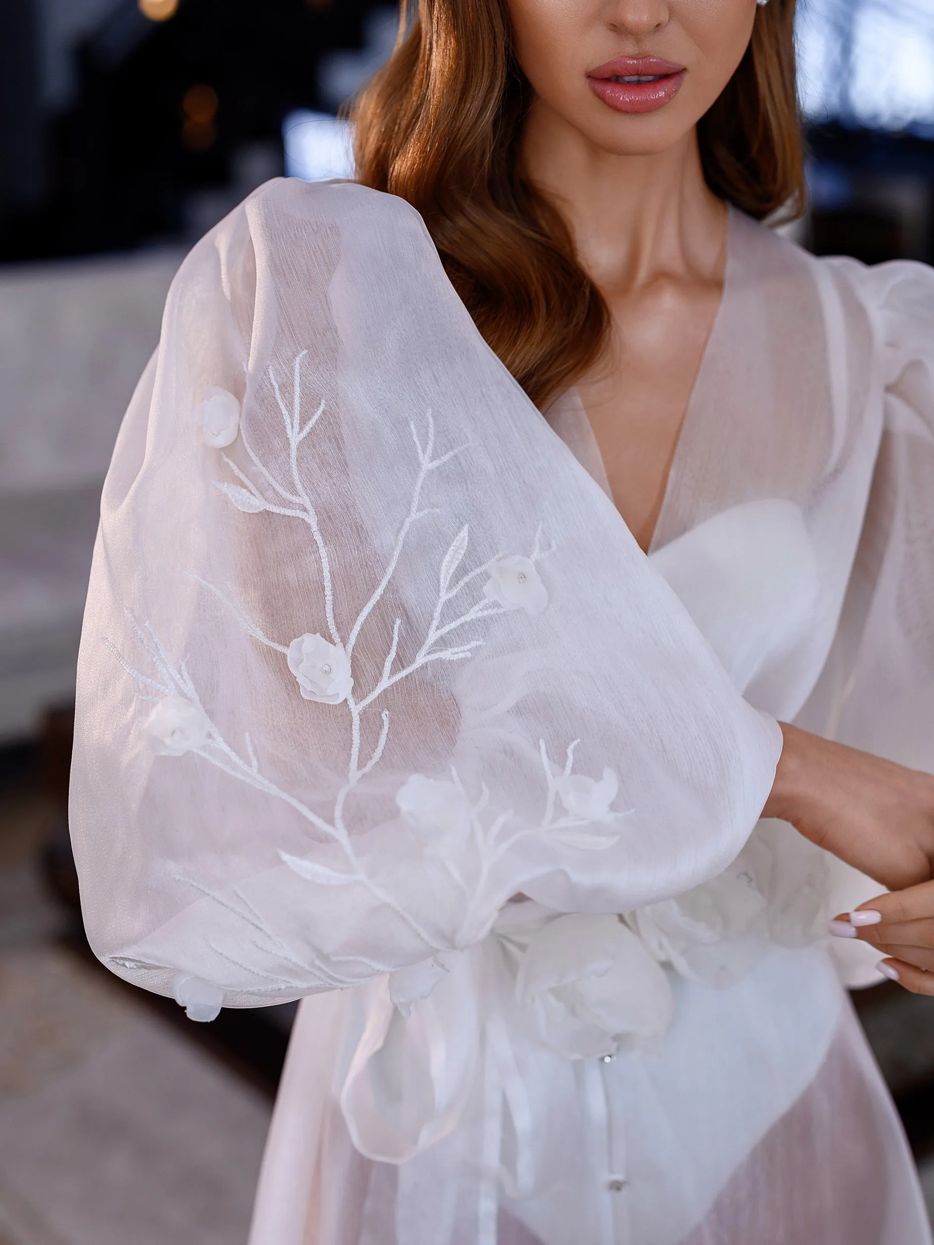 BRIDAL ROBE - ARIEL