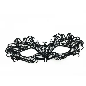 Brocade Mascarade Black Lace Eye mask , 1 Count