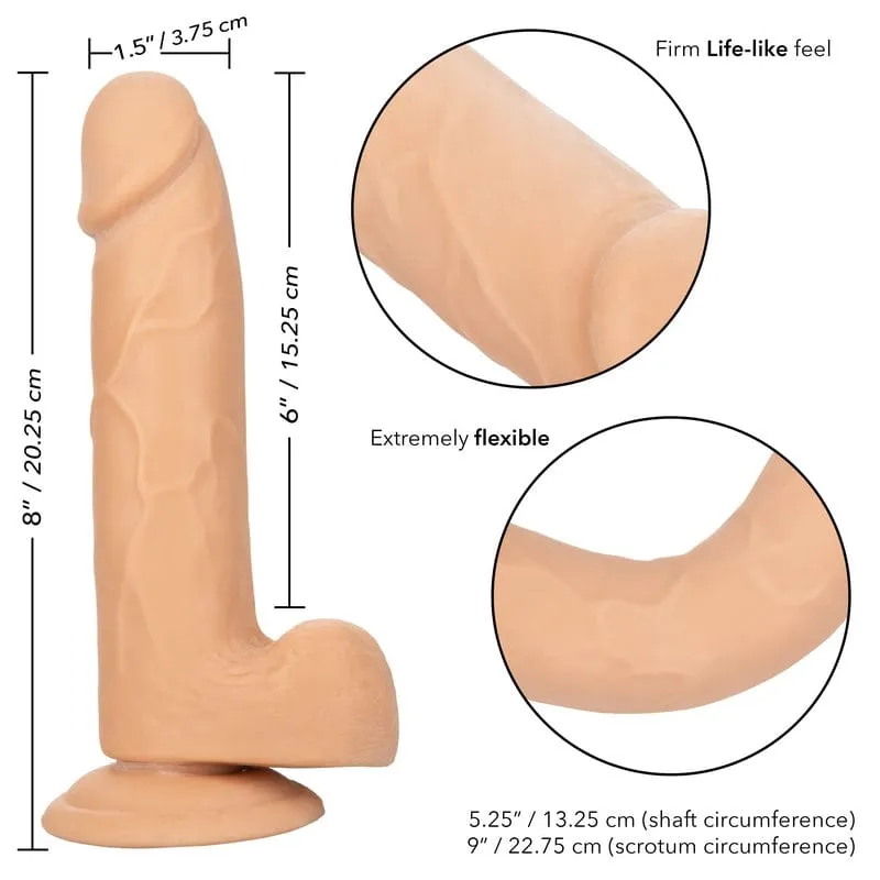 Calexotics Queen 6” Dildo Ivory