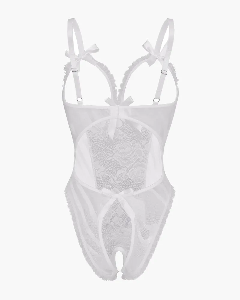 Christmas Lace Mini Bodysuit