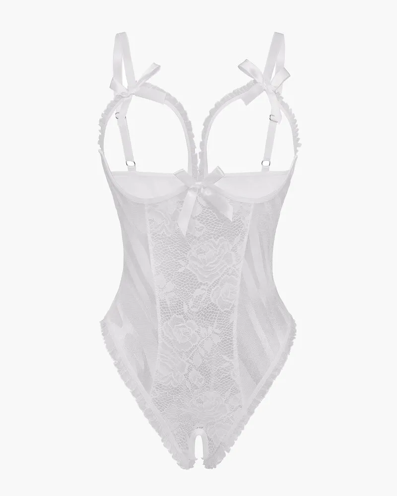 Christmas Lace Mini Bodysuit
