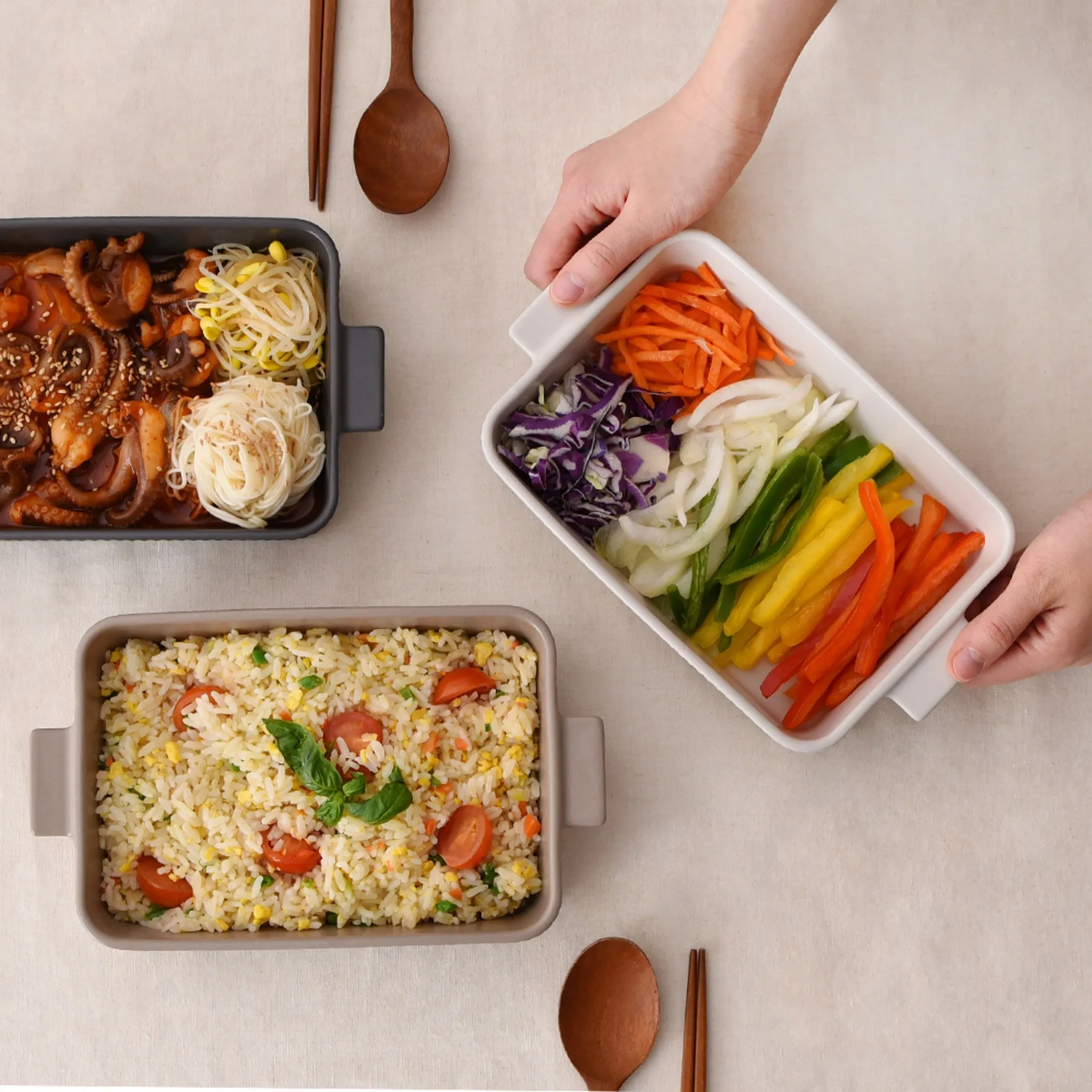Damung Workshop Warm Rectangular Gratin Dish, White, 1 Piece - 🏆 #70 - Kitchen Essentials - Best of December