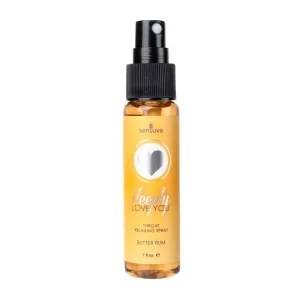 Deeply Love You Throat Spray Butter Rum 1 Oz.