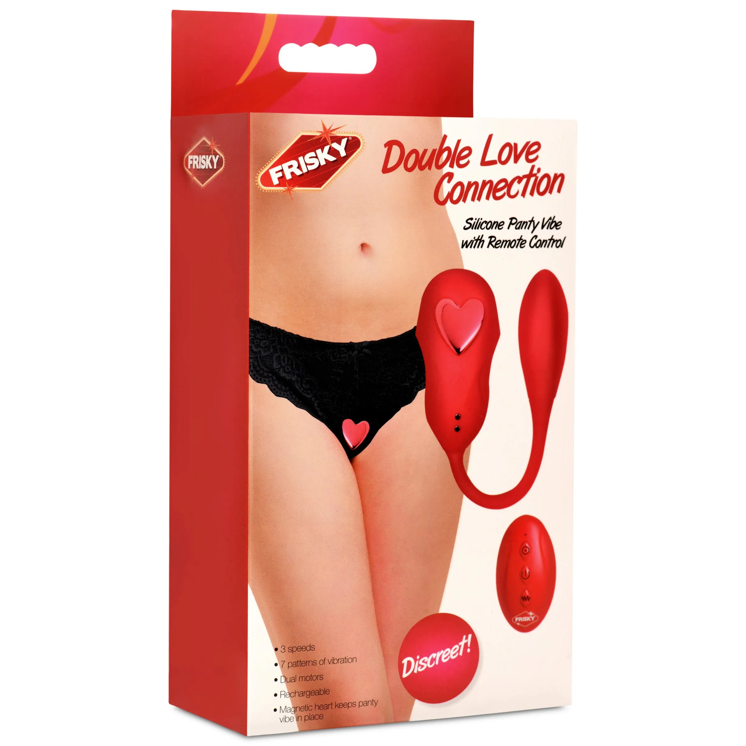 Double Love Connection Panty Vibe w/ Remote