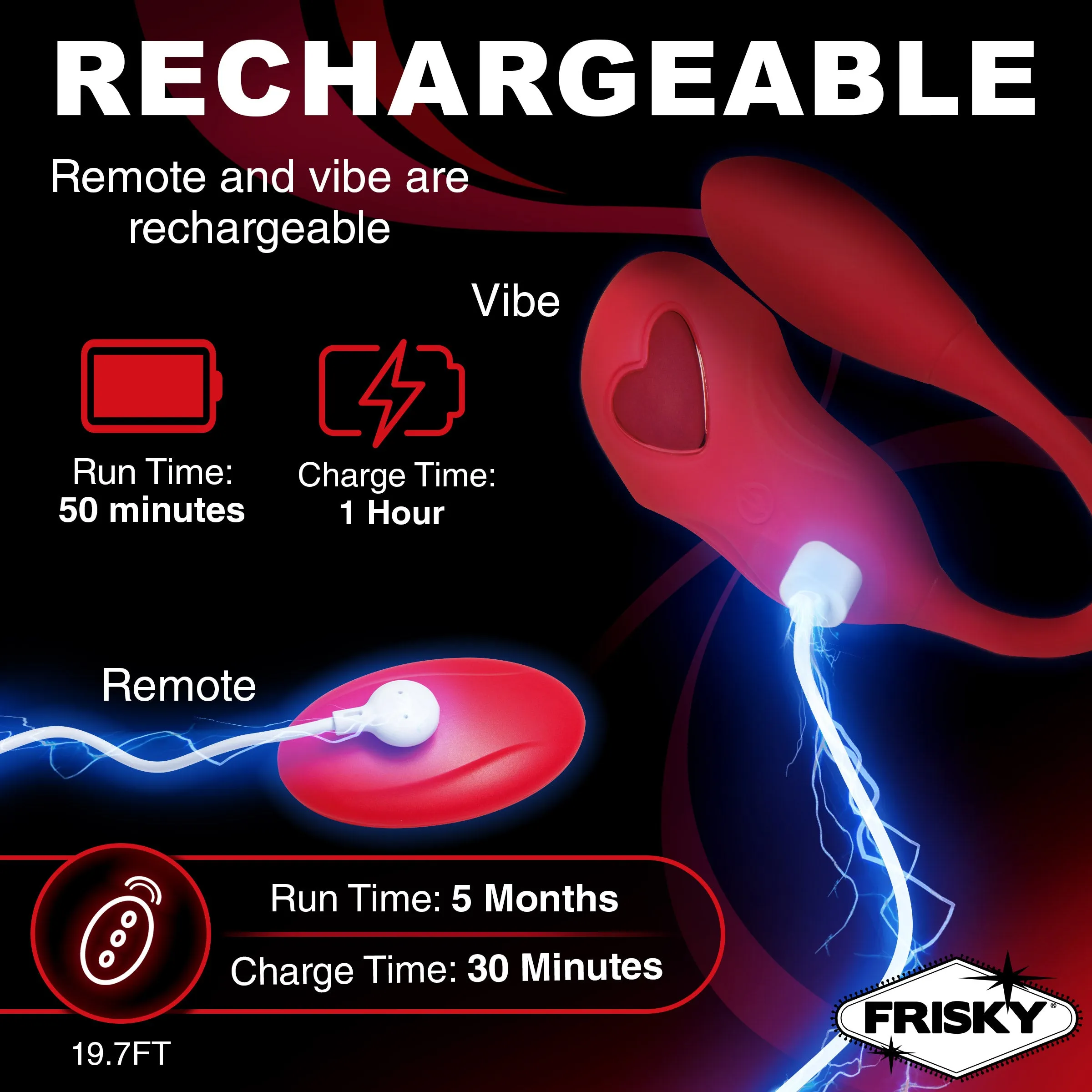 Double Love Connection Panty Vibe w/ Remote