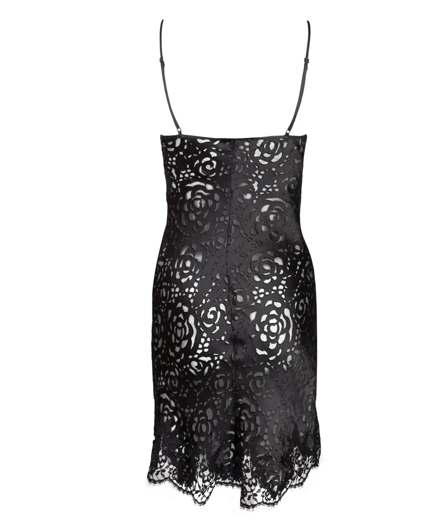 Dressing Floral Black Chemise