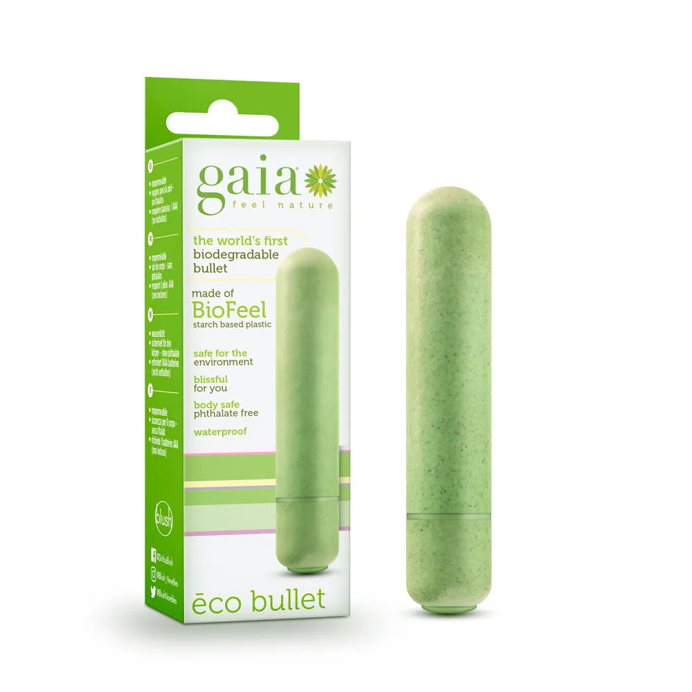 Eco-Friendly Gaia Bullet: Quiet, One-Speed Vibrations for Tub Fun