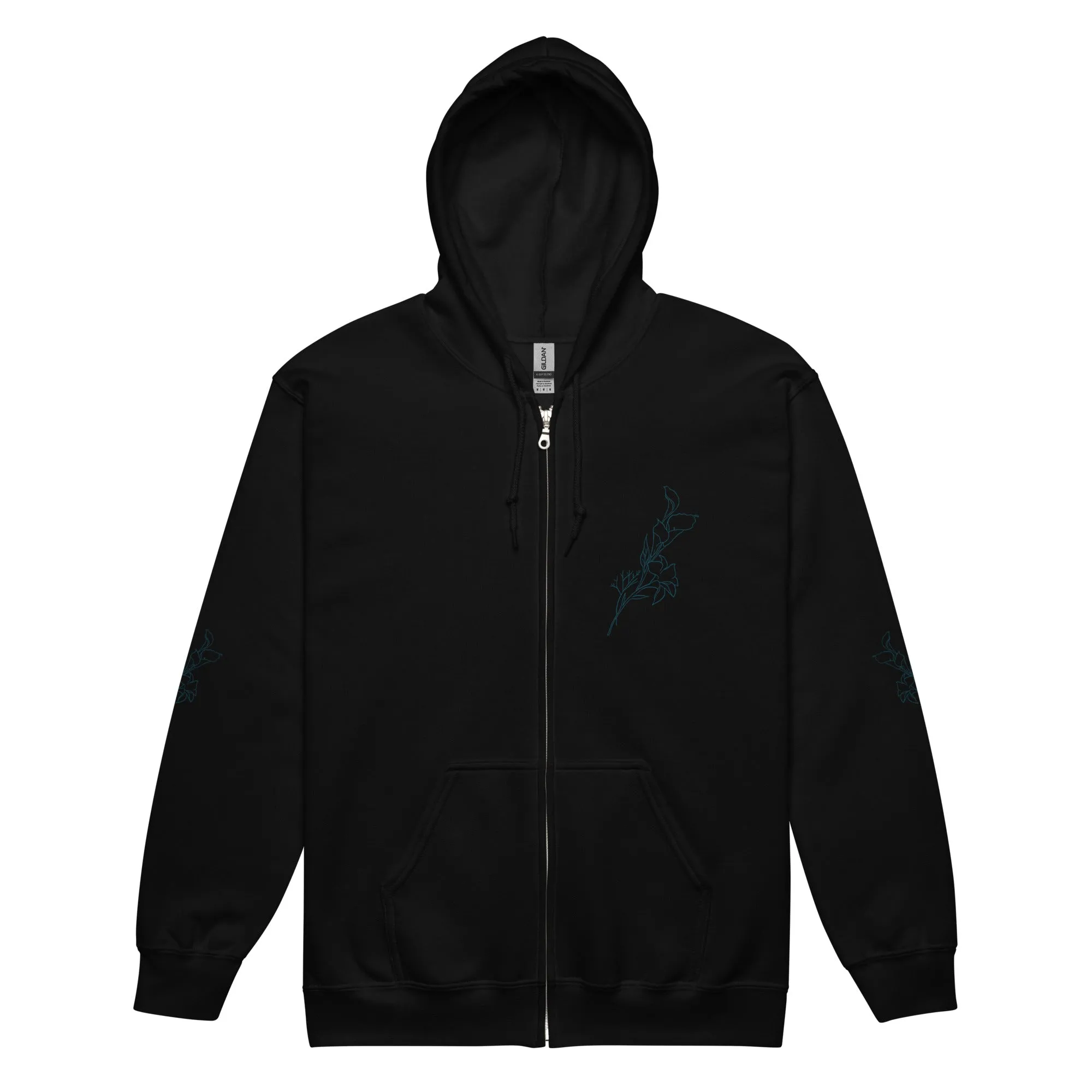 Floral Unisex Zip Hoodie - 5 Unique Styles for Ultimate Comfor