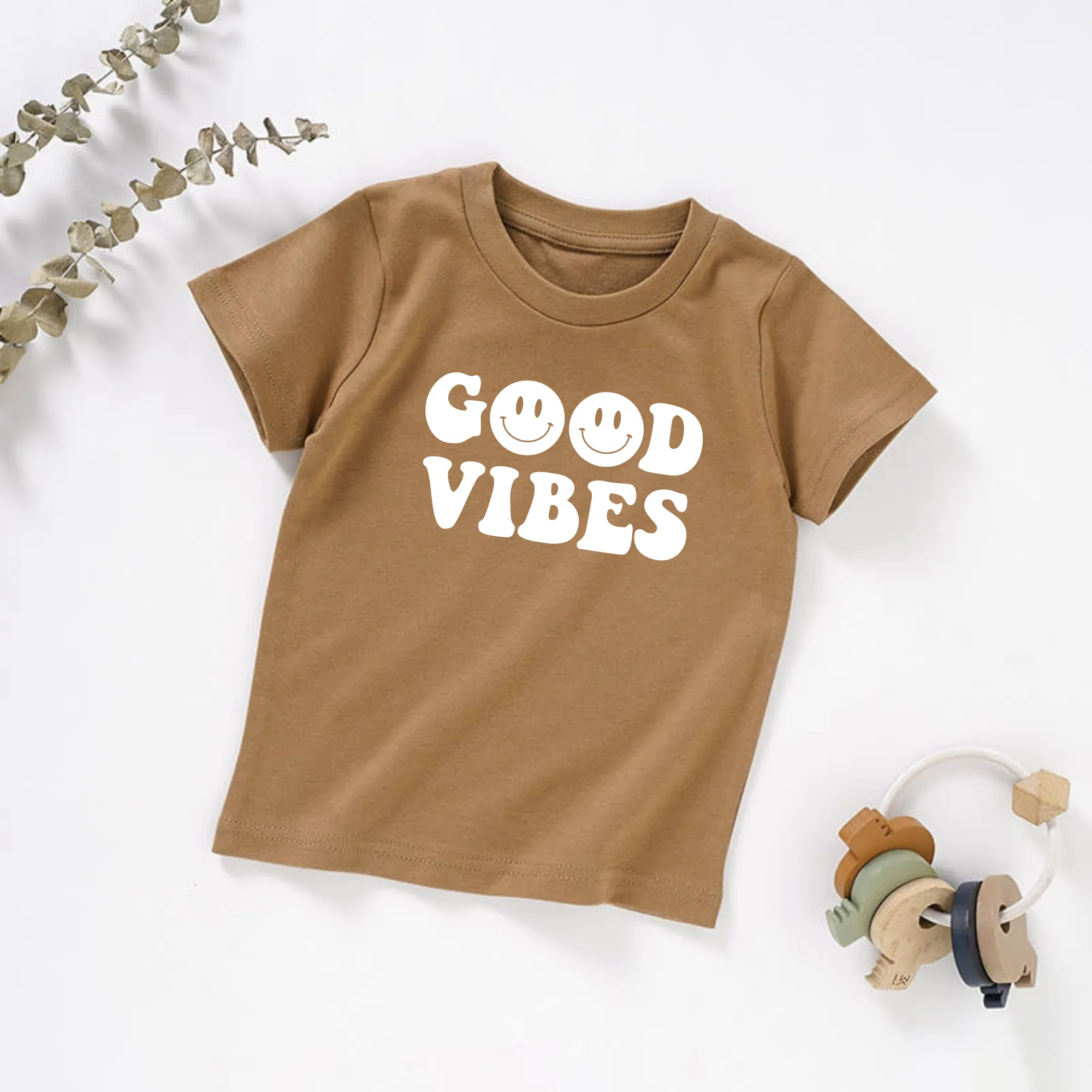 Good Vibes Organic Toddler Tee