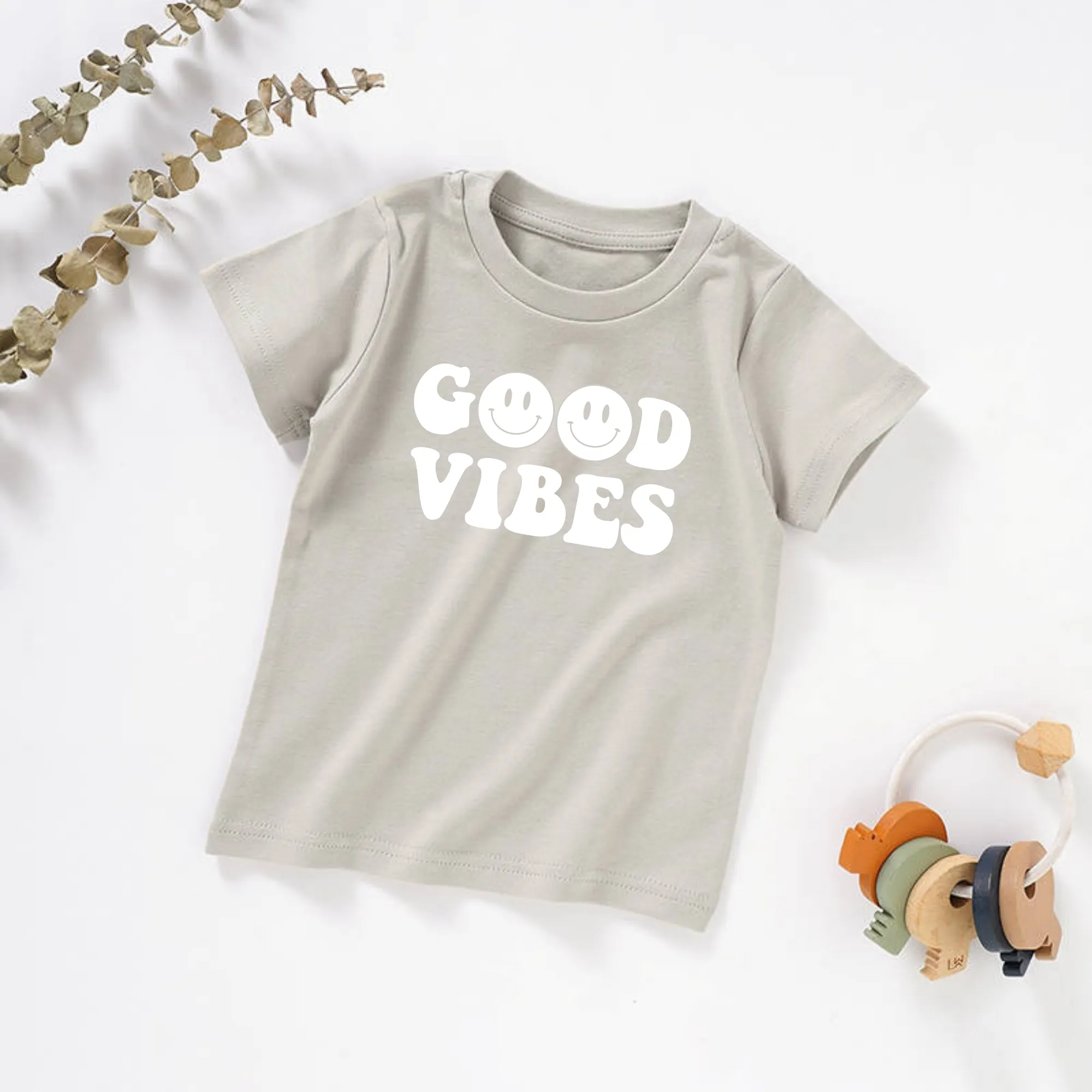 Good Vibes Organic Toddler Tee
