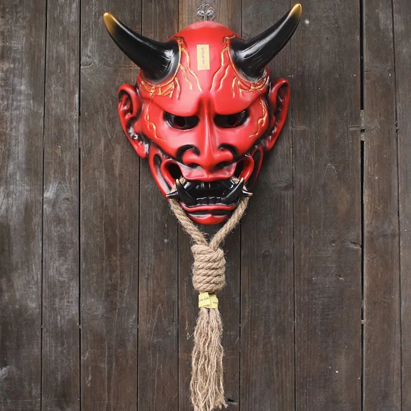 Hand-Made Japanese Hannya Oni Mask